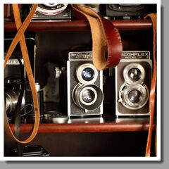 ふと、レンズの輝きに…