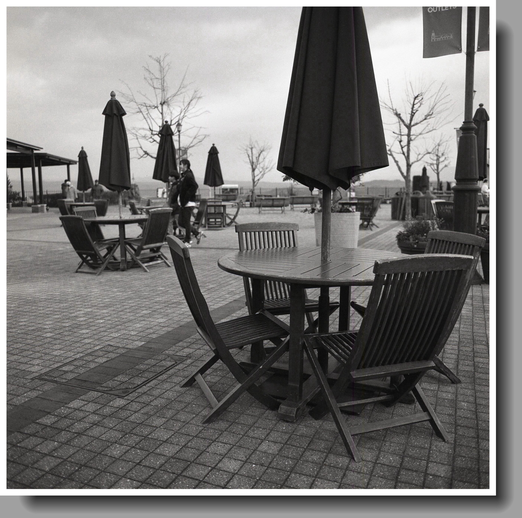 土岐プレイマムのパラソルチェア