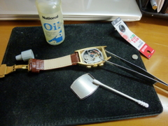さて、電池交換です。