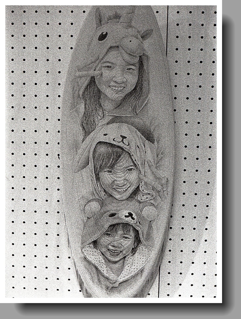 髪の描写に驚きました。