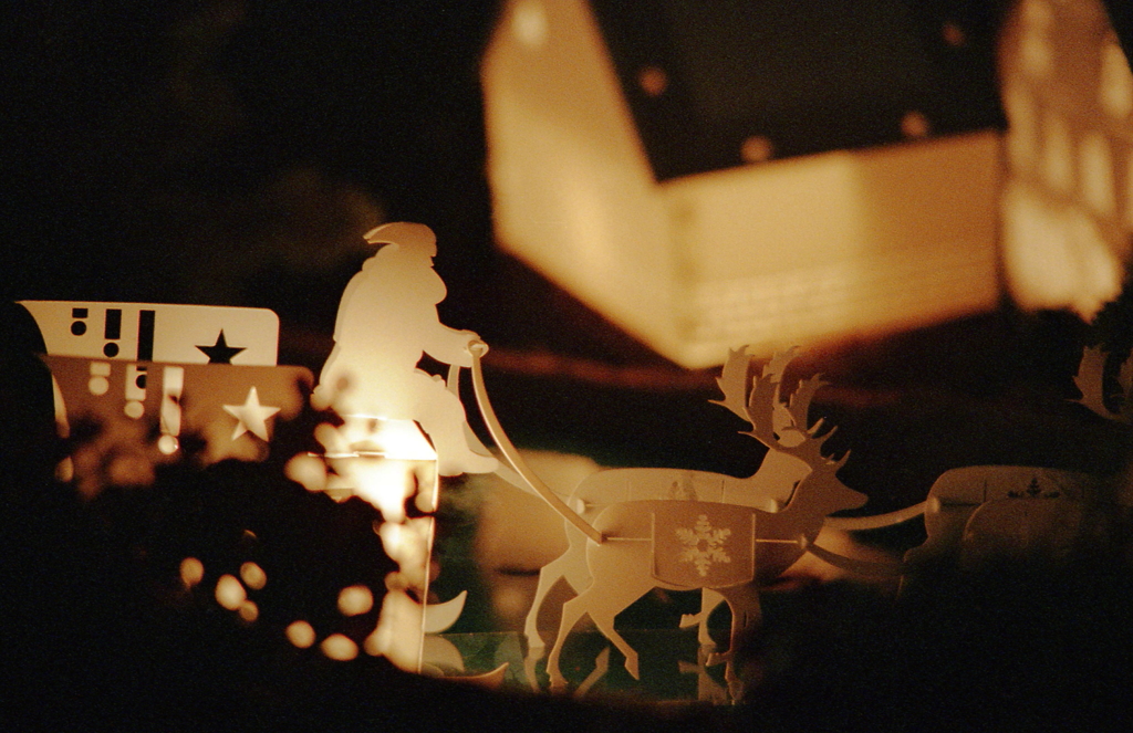 サンタが街にやってきた！