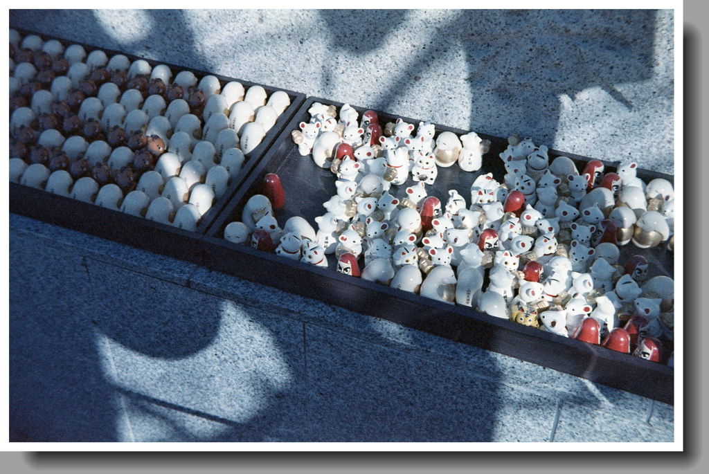 ねずみとかねことかダルマとか…