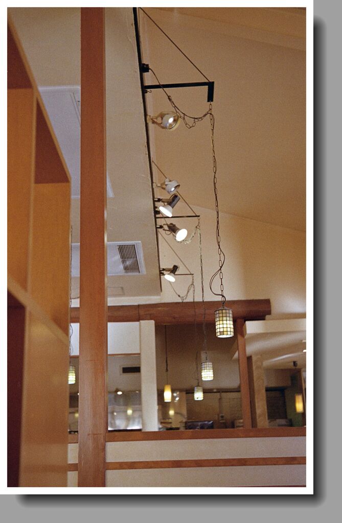 カフェのスポットライト