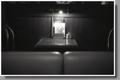 老舗珈琲の三枚の写真