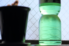 何気ない光にカメラを向けた