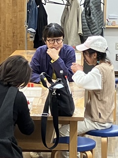 孫の体験工作