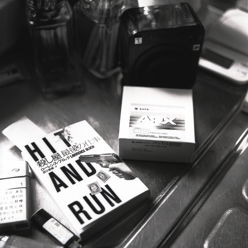 AGFA APX400とローレンス・ブロック