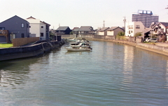矢田川河口風景