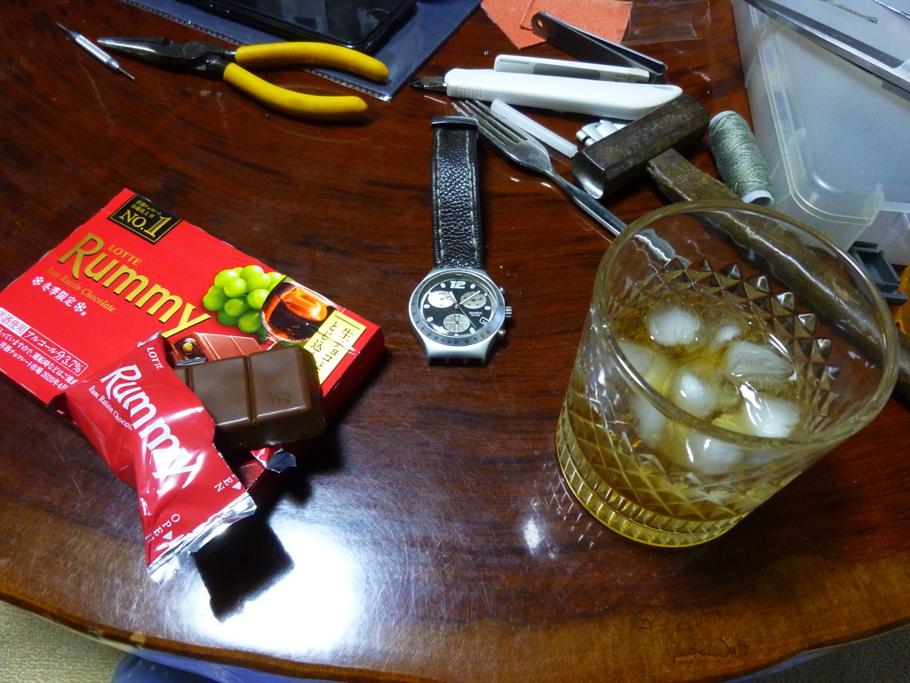 ラミーチョコとウィスキー