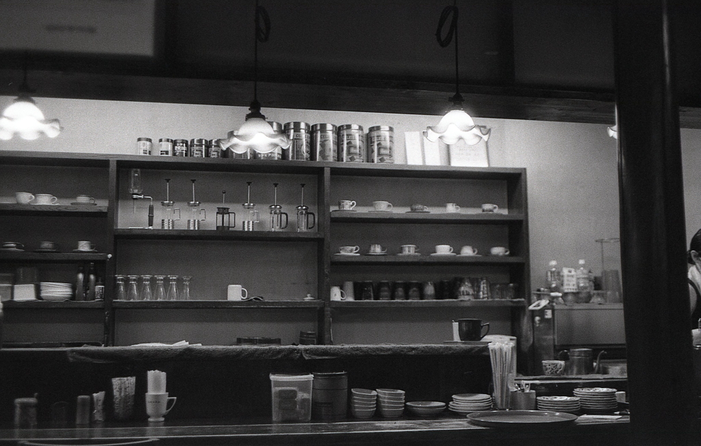 カフェの舞台