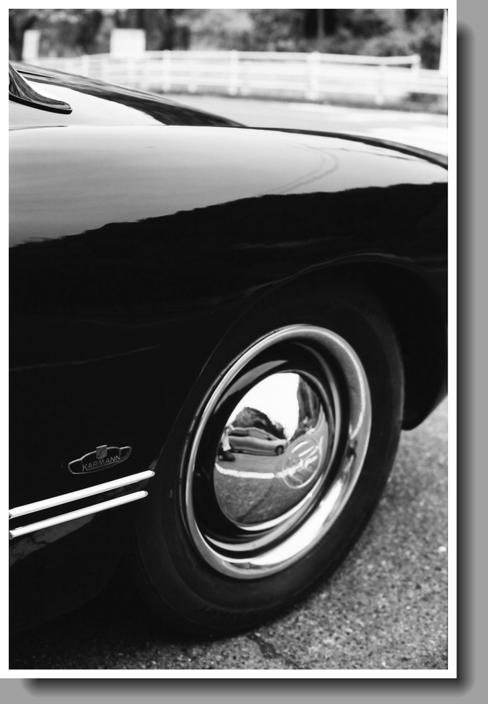 ホイルキャップの輝き