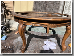 リペア工房第四段階　～木部の補修