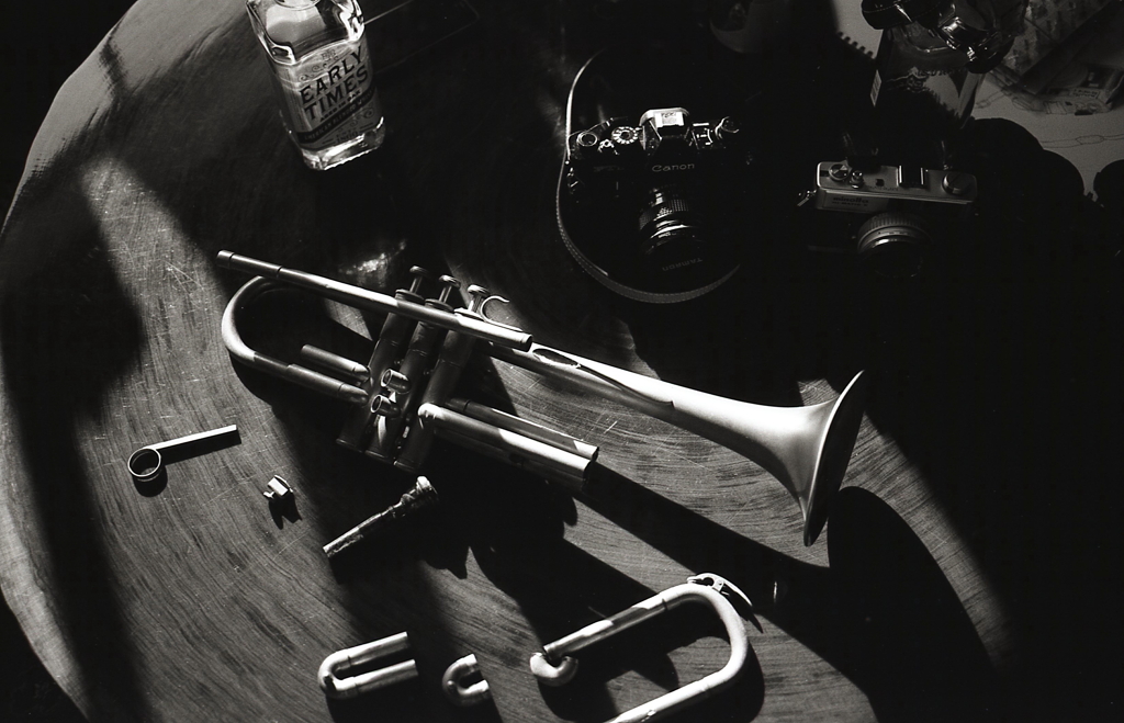 酒とカメラとトランペット