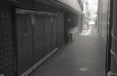 商店街の路地風景