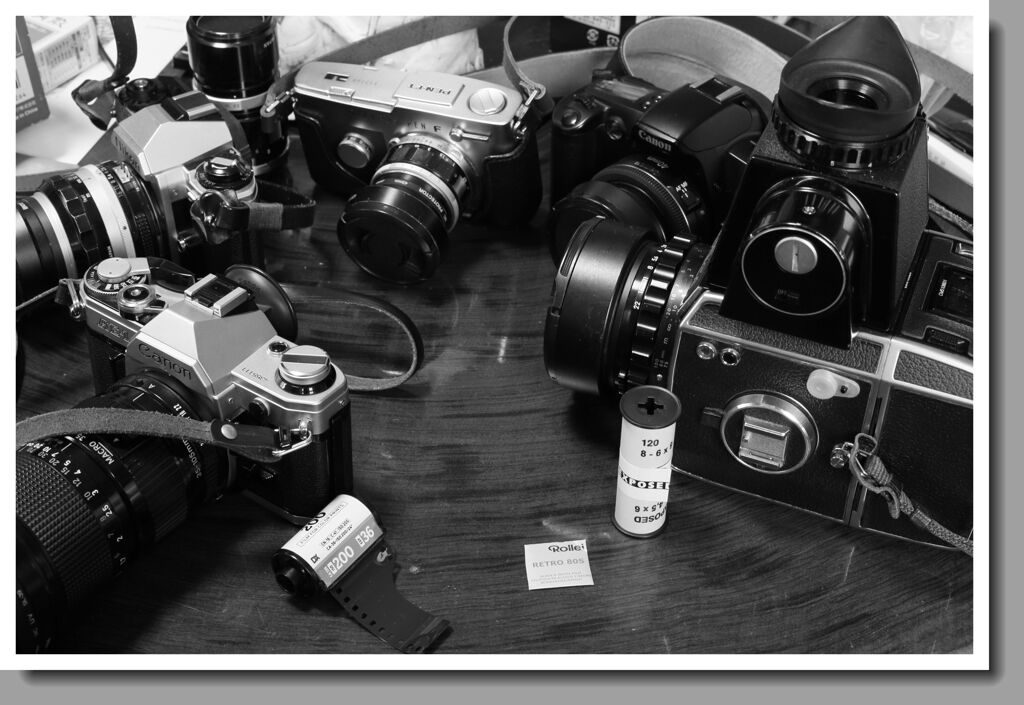 曇り空のなかで…