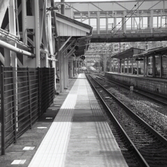 JR恵那駅ホーム