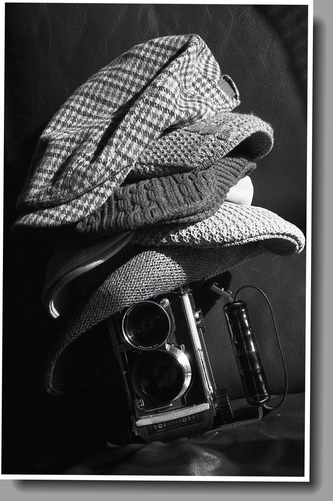 ハンチングとMAMIYA C220