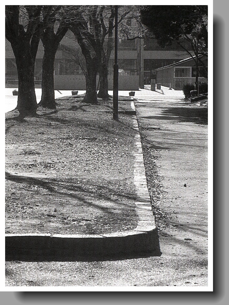 人影なき冬の空気感