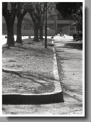 人影なき冬の空気感