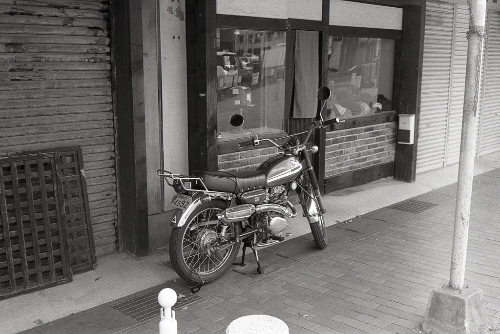 レトロなホンダバイク