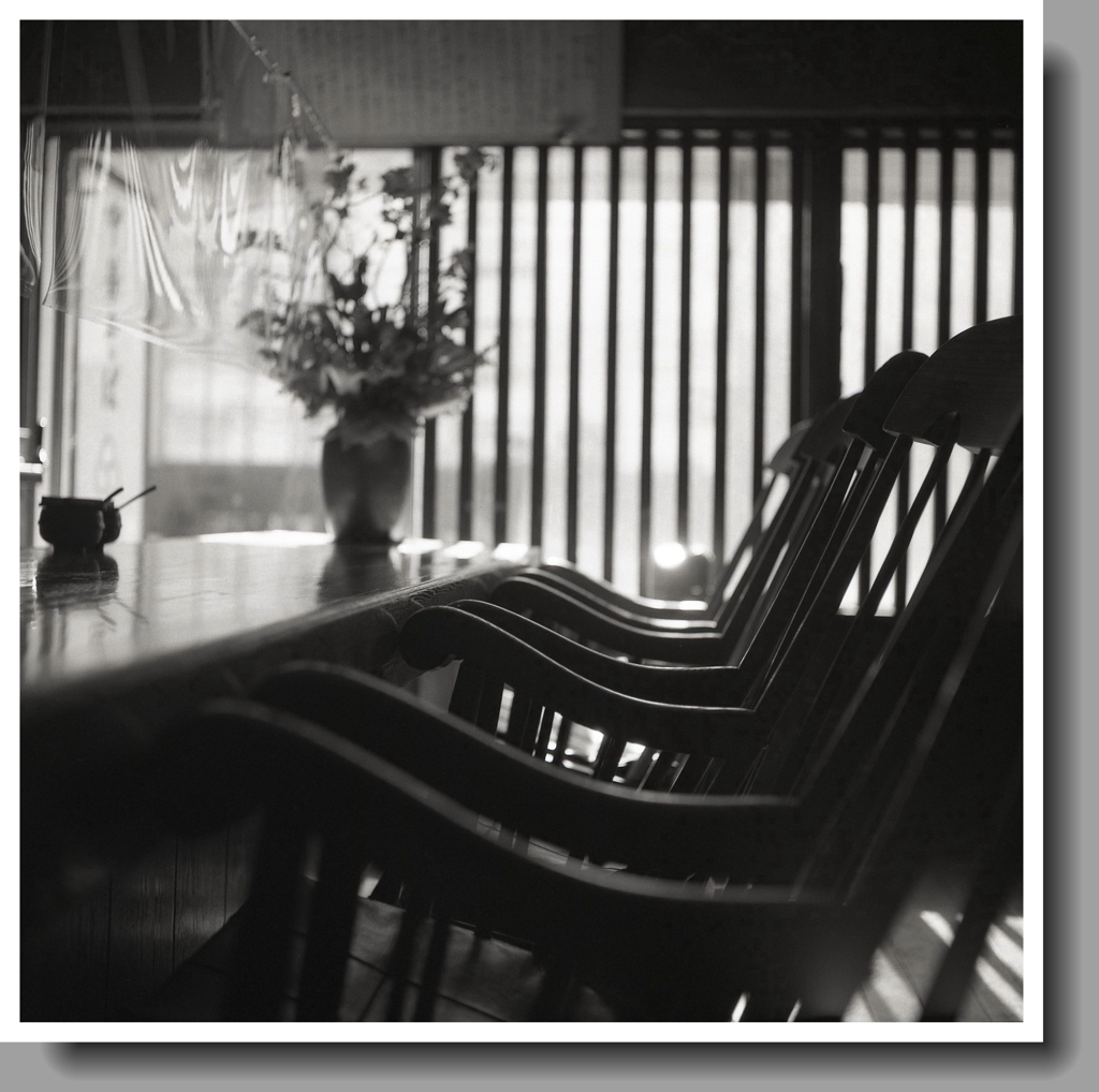 朝の光に揺らめいて…