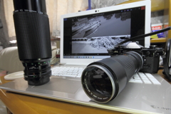 CANON A-1＆CANON FL 100~200mmf5.6