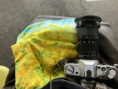 ホームのベンチとAE－１