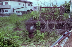 名鉄竹鼻線廃線ホーム