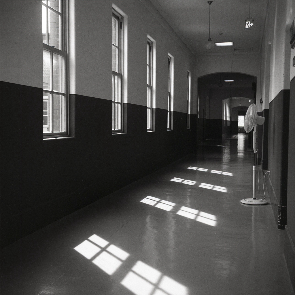 受刑囚の廊下