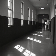 受刑囚の廊下