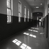 受刑囚の廊下