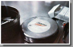 フォマ缶の灰皿