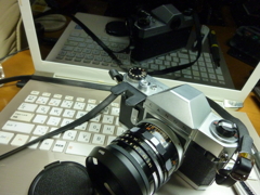 露出計装着プラ器具完成です。