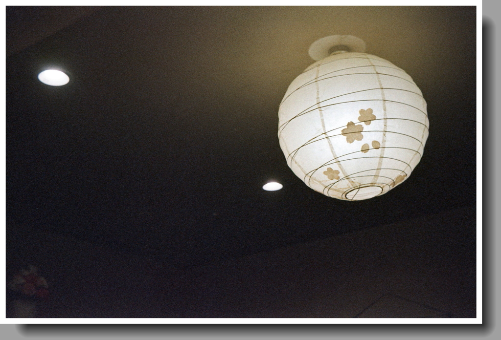 和紙の明かり