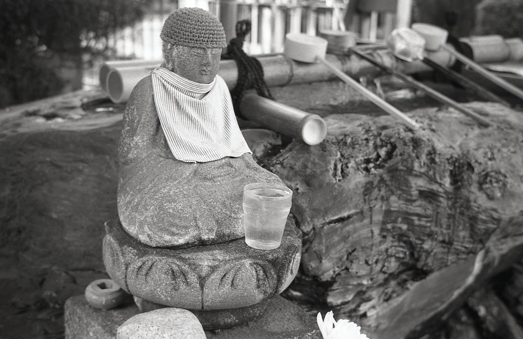 手水舎のお地蔵様