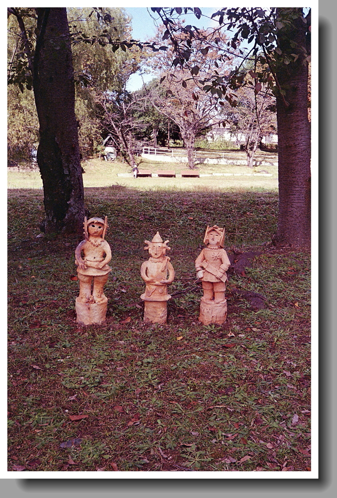 大魔神もいるまだ新しい埴輪