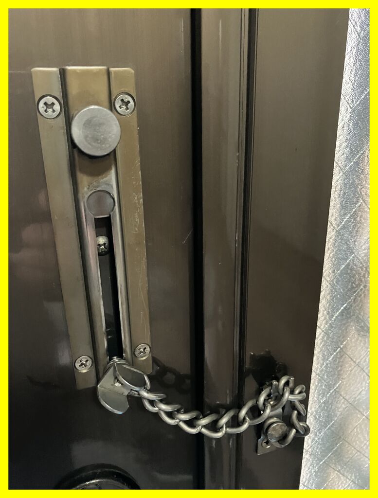 我が家の防犯対策！