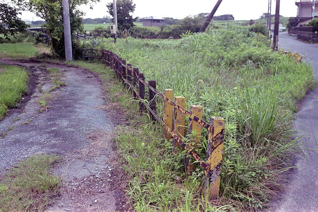 廃線跡の小径
