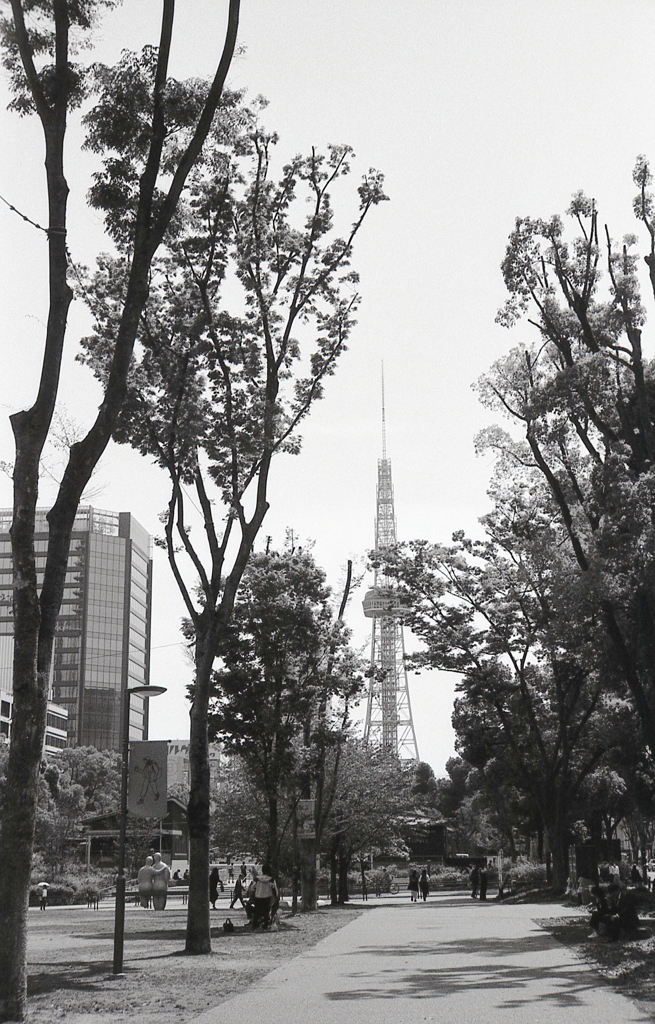 セントラルパークからテレビ塔