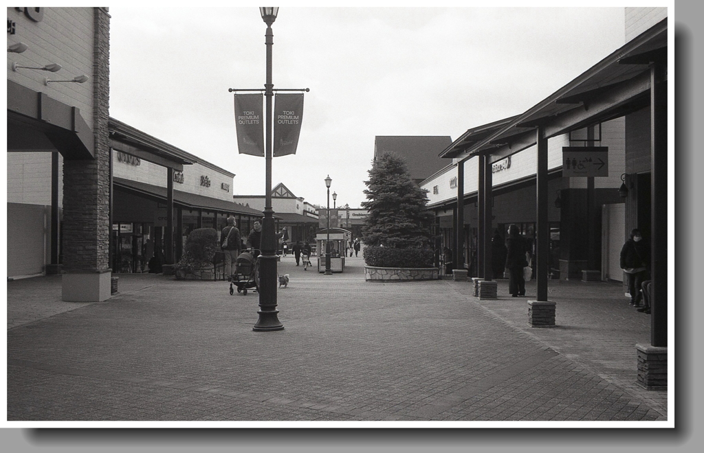 幾重にも連なるストリート