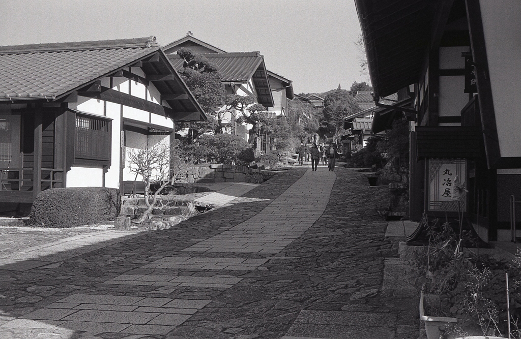 まだまだずっと坂道です。