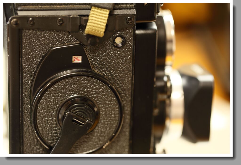 原因不明の２４枚撮りブローニ