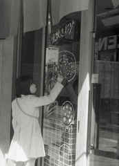 ピザ屋のハンドペイント　～Foma400編
