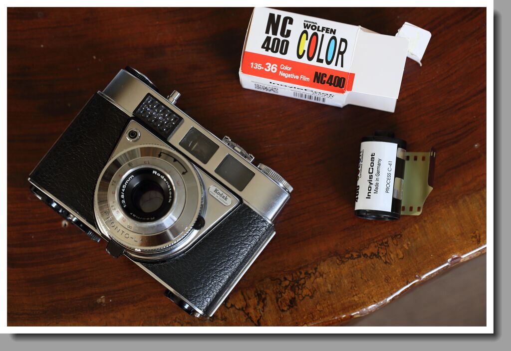 レチネッテとORWO WOLFEN NC400