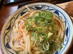 七味に生姜と刻みネギ…夏のころうどんコロ