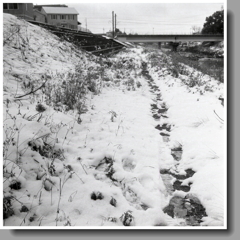 カメラマンの足跡