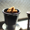 朝起きて煙草吹かしながらのいつものアングル