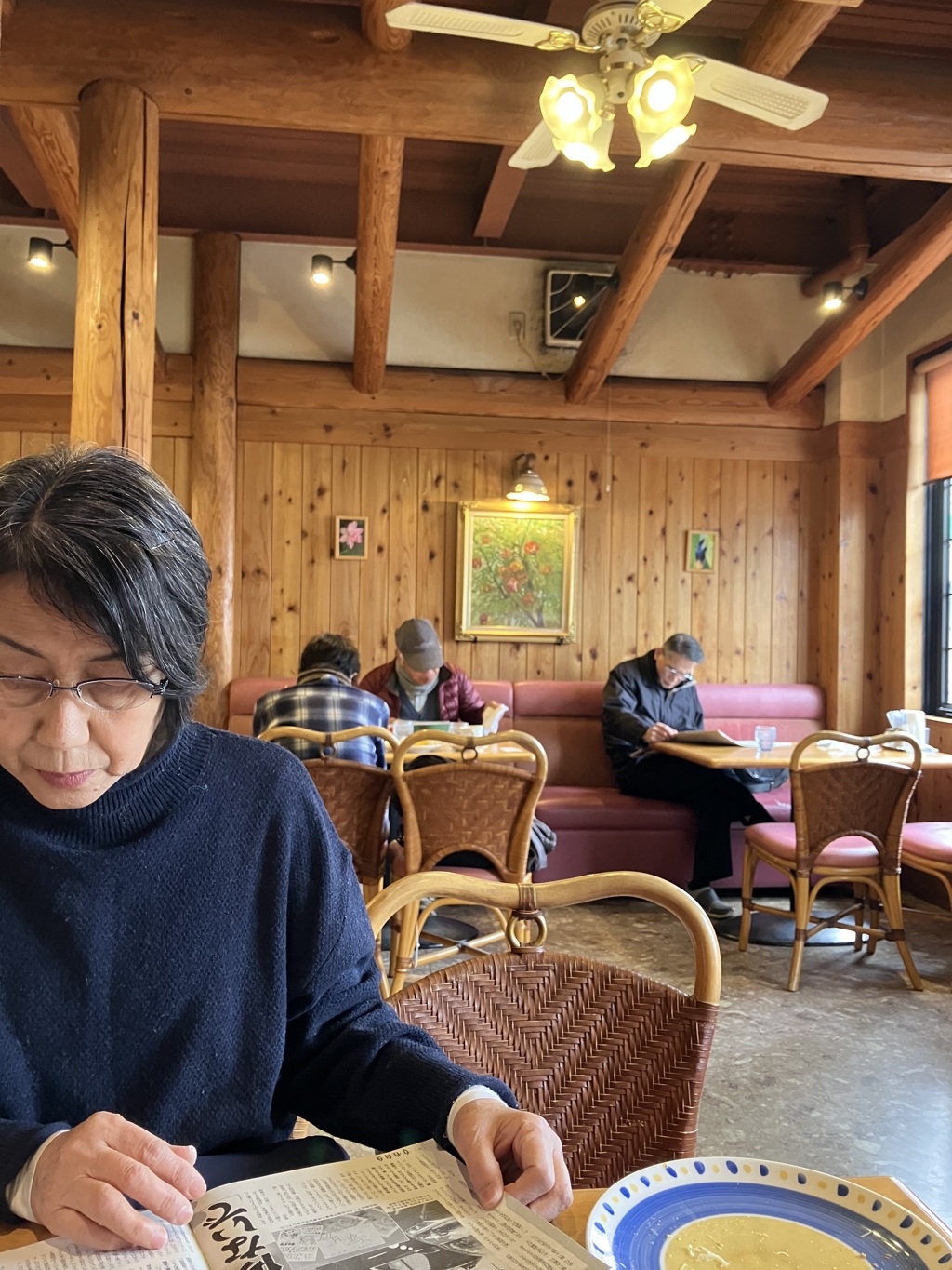 いつもと違うカフェ