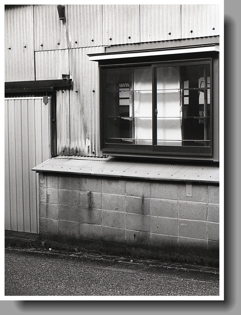 空のショーケース