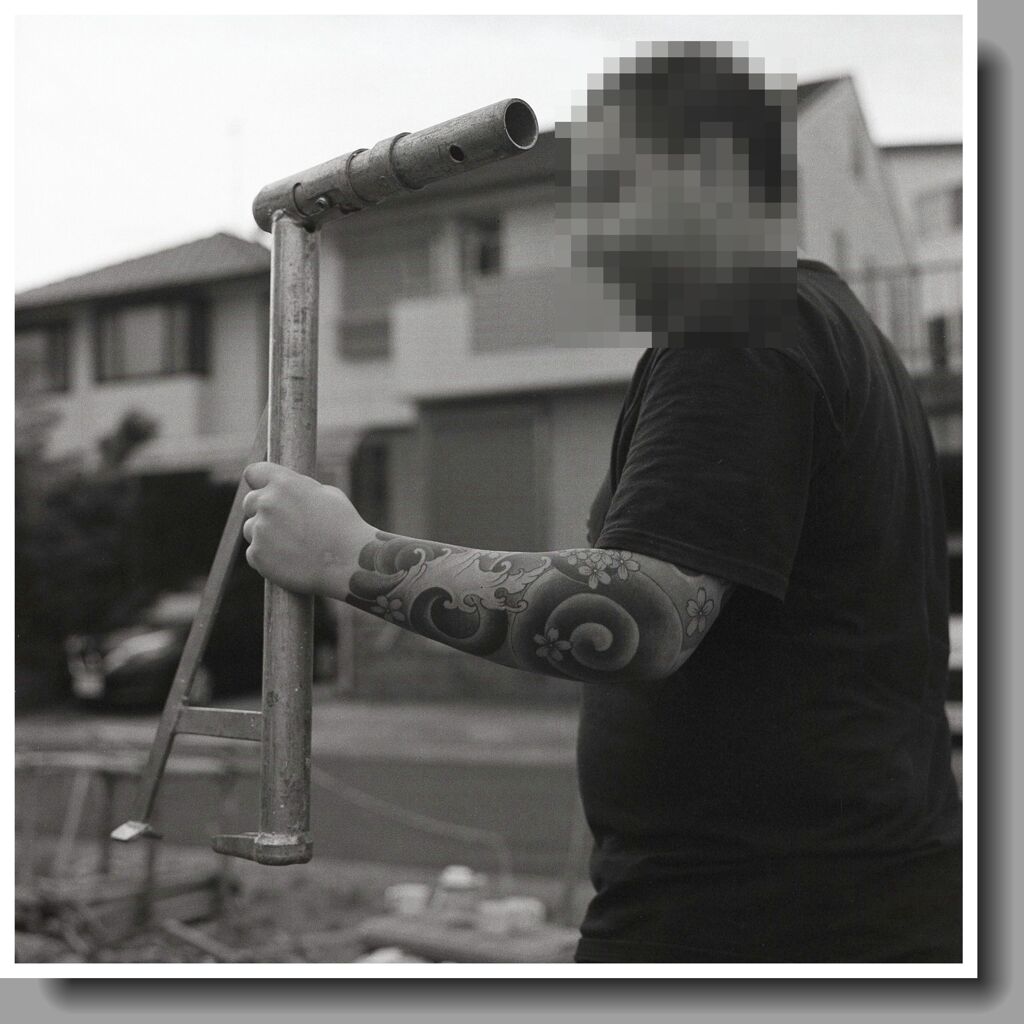 左腕の刺青　～2022年ポトレシリーズ